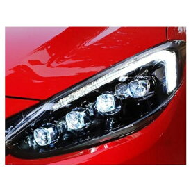 適用: MAZDA3 アクセラ 2014-2016 LED ライト エンジェルアイ フル LED フォグ ライト LED デイタイム ランニング ライト AL-OO-8953 AL Car light