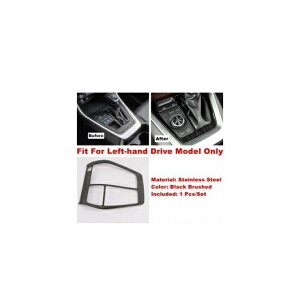 内側 ギア シフト ボックス パネル カバー トリム フレーム 装飾 アクセサリー 適用: トヨタ RAV4 RAV 4 XA50 2019-2022 カーボンファイバー ブラック模様-左ハンドル用 AL-PP-0327 AL Car parts