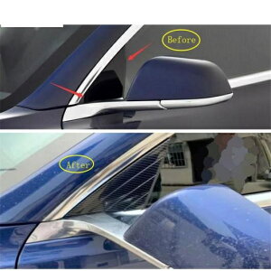 �A�N�Z�T���[ �K�p: �e�X��/TESLA ���f�� 3 2018 2019 2020 2021 ABS �A�E�g�T�C�h �E�C���h�E �s���[ A �� �t�����g �h�A �g���C�A���O�� �J�o�[ �L�b�g �g���� AL-PP-0979 AL Interior parts for cars