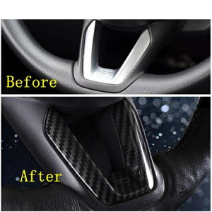 ANZT[ Kp: MAZDA2/3/6/CX-3/CX-5 2017-2022 ABS I[g XeAO zC[  [fBO Jo[ Lbg g AL-PP-1117 AL Interior parts for cars
