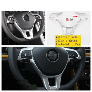 �X�e�A�����O �z�C�[�� �{�^�� ���� �t���[�� �J�o�[ �g���� ABS �}�b�g/�J�[�{���� �K�p: �t�H���N�X���[�Q��/VOLKSWAGEN �A���e�I�� 2018 2019 2020 �}�b�g AL-PP-1322 AL Interior parts for cars