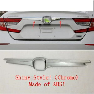 ABS リア テールゲート トランク ハンドル ストリップ モールディング 装飾 カバー トリム 適用: ホンダ アコード 10世代 2018-2022 クローム アクセサリー エクステリア 鏡面シルバー AL-PP-1469 AL E