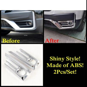 ABS �N���[��/�J�[�{���� �t�����g ���A �t�H�O�����v ���C�g �o���p�[ �t���[�� �J�o�[ �g���� �A�N�Z�T���[ �G�N�X�e���A �K�p: �z���_ CRV CR-V 2021 �^�C�vB�E�^�C�vC AL-PP-1518 AL Exterior parts for c