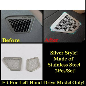 �V���o�[ �X�e�����X �X�`�[�� �A�N�Z�T���[ �K�p: BMW 3�V���[�Y G20 2019-2021 AC �G�A�R�� �V�t�g �M�A �n���h�� �{�E�� �p�l�� �J�o�[ �g���� �^�C�vI AL-PP-1661 AL Interior parts for cars
