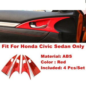 インテリア キット リード ランプ/ステアリング ホイール/ダッシュボード エア AC/リフト ボタン カバー トリム 適用: ホンダ シビック 10世代 2016-2020 タイプE・タイプF AL-PP-1670 AL Interior parts for