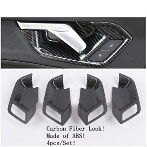 ABS �J�[�{���t�@�C�o�[ �C���e���A �L�b�g �s���[ A �X�s�[�J�[ �M�A �{�b�N�X �J�b�v�z���_�[ �h�A �n���h�� �{�E�� �J�o�[ �g���� �K�p: �A�E�f�B/AUDI Q3 2019-2022 �^�C�vE AL-PP-1733 AL Interior parts