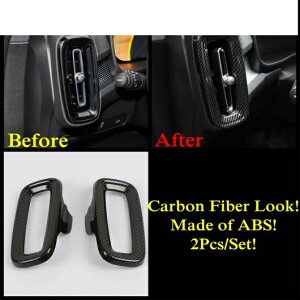 �s���[ A �X�s�[�J�[ �_�b�V���{�[�h �G�A AC �����o���� �X�e�A�����O �z�C�[�� �J�o�[ �g���� �J�[�{���� �A�N�Z�T���[ �K�p: �{���{/VOLVO XC40 2018-2022 �^�C�vH AL-PP-1857 AL Interior parts for cars