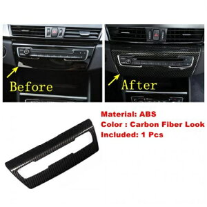 �M�A �w�b�h �G�A AC �p�l�� �J�o�[ �g���� �K�p: BMW 2�V���[�Y �c�A���[ F45 F46 2015-2020 218i 220i 228I �A�N�Z�T���[ �C���e���A �J�[�{���t�@�C�o�[ E AL-PP-2053 AL Interior parts for cars