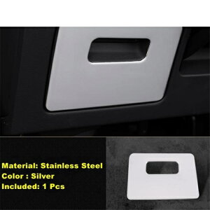 ���C�� �h���C�o �O���[�u �X�g���[�W �{�b�N�X �X�C�b�` �h�A �n���h�� �X�p���R�[�� ���� �p�l�� �J�o�[ �g���� �K�p: �A�E�f�B/AUDI Q3 2019-2022 �u���b�N�E�V���o�[ AL-OO-9064 AL Interior parts for ca