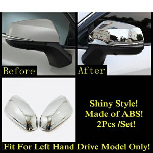 バックミラー ミラー レイン アイブロー フレーム ステッカー 保護 カバー トリム アクセサリー 適用: トヨタ ハイランダー/クルーガー 2020 2021 2022 モデル F AL-OO-9756 AL Exterior parts for cars