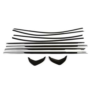 �K�p: BMW 3�V���[�Y G20 G28 2020-2021 �n�C-�X�e�����X �X�`�[�� �X�g���b�v �E�C���h�E �g���� ���� �X�g���b�v �A�N�Z�T���[ �u���b�N�E�V���o�[ AL-PP-2401 AL Exterior parts for cars