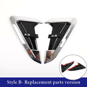 2s[X ABS tg tF_[ TCh ʋC Jo[ g-X^CO Kp: BMW X3 G01 X4 G02 2018-2022 X^C B X3 ubN`X^C B X4 Vo[ AL-PP-2672 AL Exterior parts for cars