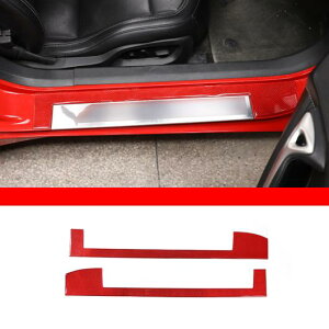 �J�[�{���t�@�C�o�[ �K�p: �V�{���[/CHEVROLET �R���x�b�g C7 2014-2019 ���b�h �C���e���A ���� �X�e�b�J�[ �M�A �h�A �n���h�� �X�e�A�����O �z�C�[�� �g���� �^�C�v17 AL-PP-3605 AL Interior parts for cars