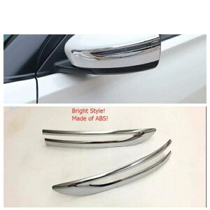 クローム ドア ハンドル ボウル/フロント フォグライト/バックミラー ミラー カバー トリム 適用: 日産 リーフ 2018-2022 ABS エクステリア アクセサリー タイプA AL-PP-3993 AL Exterior parts for cars