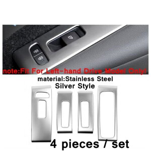 �A�[�����X�g �E�C���h�E ���t�g �_�E�� �R���g���[�� �X�C�b�` �p�l�� �J�o�[ �g���� 4�s�[�X �K�p: �{���{/VOLVO XC40 2018-2022 �C���e���A �A�N�Z�T���[ �^�C�vA AL-PP-4051 AL Interior parts for cars