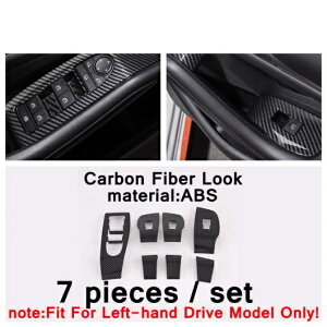 �C���e���A ���[���f�B���O �E�C���h�E �{�^�� �X�C�b�` �J�o�[ �K���X ���t�e�B���O �R���g���[�� �g���� �t���[�� �K�p: MAZDA3 2019-2022/CX-30 2020-2022 �^�C�v1 AL-PP-4460 AL Car parts