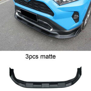 3ピース 適用: トヨタ RAV4 2020-2021 フロント シャベル 前側 リップ スモール サラウンド 装飾 タイプ1〜タイプ3 AL-PP-4748 AL Exterior parts for cars