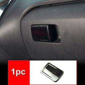 1ピース 適用: VW ポロ 2011-2017 助手席 グローブ ボックス ハンドル パネル 装飾 カバー ブラック ステンレス スチール AL-PP-6651 AL Interior parts for cars