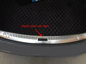 1�s�[�X �K�p: MAZDA6 2009-2013 2 �X�^�C�� �g�����N ���A �K�[�h �v���[�g �ی� ���� AL-PP-6700 AL Interior parts for cars