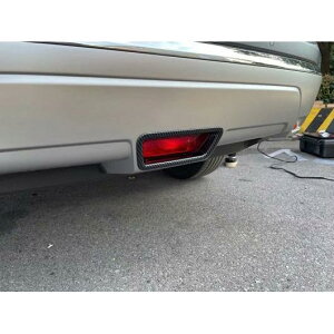 適用: 日産 X-トレイル ローグ T33 2021 2022 ABS クローム 自動車 ブレーキ ランプ ランプシェード モールディング カーボン調 AL-QQ-3383 AL Exterior parts for cars