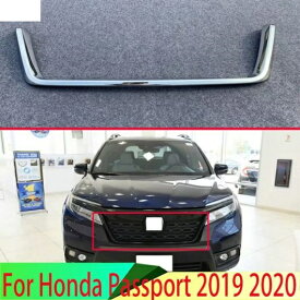 適用: ホンダ パスポート 2019 2020 ABS クローム フロント センター メッシュ グリル グリル カバー ラジエーター ストリップ トリム 装飾 AL-QQ-4682 AL Exterior parts for cars