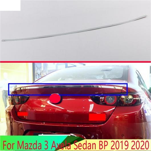 AL 適用: MAZDA3 アクセラ セダン BP 2019 2020 ステンレス スチール リア ブーツ ドア トランク メンバー カバー トリム テールゲート ガーニッシュ AL-QQ-4904
