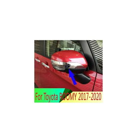 適用: トヨタ ルーミー 2016-2020 装飾 アクセサリー ABS クローム サイド ミラー リア ビュー ウイング クローム カバー トリム モールディング ベゼル AL-QQ-4923 AL Exterior parts for cars