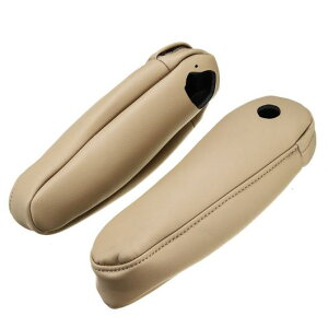 1ペア 適用: レクサス RX 300 330 350 2003 2004 2005 2006 2007 2008 2009 PU レザー シート アームレスト カバー スキン フロント SAT カバー ケース ブラック-B〜ブラック-R AL-QQ-5264 AL Interior parts for cars