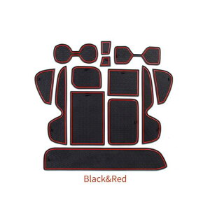 アンチ-スリップ マット 適用: トヨタ RAV4 2019 2020 適用: XA50 RAV IV 50 ゲート スロット マット カップ ラバー パッド ラグ レッド 左ハンドル用〜ブルー 右ハンドル用 AL-QQ-5400 AL Exterior parts for cars