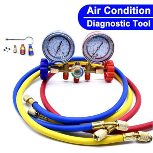 Kp: R22 R12 R134A I[g } H/L HVAC 󒲃jbg A/C Ⓚ Lbg }jz[h Q[WZbg NCbN Jv[ }jz[h Q[W c[Zbg AL-QQ-5595 AL Car parts