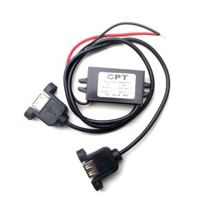 DC-DC 12V 5V 3A 15W p[ Ro[^ }CN ~j USB Xebv _E d p[ TvC AEgvbg A_v^ [ q[g I[g VO USB`fA USB EAR AL-QQ-6485 AL Car parts