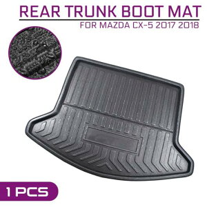 フロア マット カーペット リア トランク 汚れ防止 カバー 適用: マツダ CX-5 2017 2018 AL-QQ-7179 AL Interior parts for cars