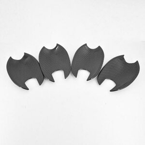 カーボンファイバー クローム ドア ハンドル カバー トリム 適用: MAZDA2 2008-2019 MAZDA3 2010-2019 MAZDA6 2009-2019 スタイリング アクセサリー AL-RR-1909 AL Exterior parts for cars