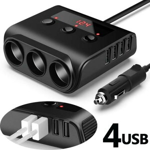 12-24V VK[\Pbg \Pbg Xvb^ `[W[ [d ON/It XCb` 4 |[g USB `[W[ Kp: gѓdb ubN AL-RR-5582 AL Interior parts for cars