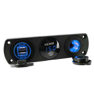 5V 2.1A VK[\Pbg \Pbg + fA USB |[g `[W[ dv pl Kp: 12-24V GNgjbN ANZT[ bh`O[ AL-RR-6545 AL Interior parts for cars