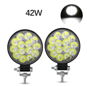 42W ~j [N Cg o[ X|bgCg LED o[ It[h 12V 24V LED Cg o[ Kp: gbN It [h 4X4 4WD Kp: SUV ATV LED Cg 42W 2s[X 4000LM AL-RR-6565 AL Car parts