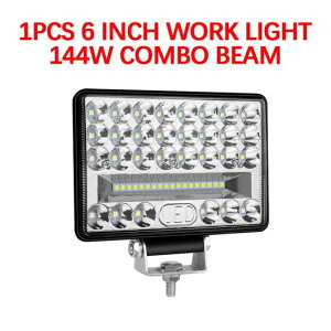 4-7C` 7200LM 12V 24V 54-204W LED Cg It[h X|bg v LED [N Cg Kp: gbN {[g gN^[ 4X4 ATV wbhCg 144W 1s[X 4000LM AL-RR-6566 AL Car parts