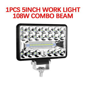 4-7C` 7200LM 12V 24V 54-204W LED Cg It[h X|bg v LED [N Cg Kp: gbN {[g gN^[ 4X4 ATV wbhCg 108W 1s[X 4000LM AL-RR-6566 AL Car parts