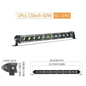 2s[X 25C` 120W  [N Cg 12V 24V LED X|bgCg LED o[ Eh I[g gbN It [h ~j LED o[ It[h ANZT[ 60W 1s[X AL-RR-6582 AL Car parts
