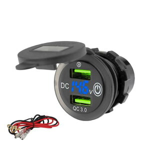QC 3.0 fA USB `[W[ \Pbg P[u h [d p[ Kp: 12V-24V I[goC {[g } gbN oX ^CvA`^CvC AL-RR-6776 AL Car parts