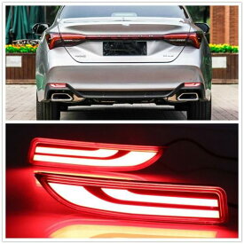 適用: トヨタ アヴァロン リア バンパー リフレクター フォグランプ テール ブレーキ ライト レッド LED 2019 AL-SS-0435 AL Car parts