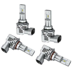 4�s�[�X 9005 HB3 LED �w�b�h���C�g ZES �o���u �L�b�g HI/LO �r�[�� �z���C�g 6500K 9006 HB4 AL-SS-2392 AL Car parts