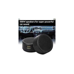 1ペア ユニバーサル ミニ ドーム ツイーター ラウドスピーカー 2ピース 500W ラウド スピーカー スーパー パワー オーディオ サウンド AL-RR-4076 AL Car parts