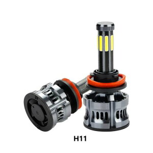 2ピース H7/9005/9006/H11/H4 ライト LED ヘッドライト バルブ ヘッドライト アルミニウム パーツ バルブ ライト フォグ ライト ライト H11〜H7 AL-RR-3829 AL Car parts