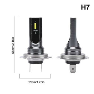 2�s�[�X �X�[�p�[ �u���C�g H7 LED �o���u �K�p: �w�b�h���C�g 80W 6000K 2000LM �o���u H1�`H4 AL-RR-4191 AL Car parts