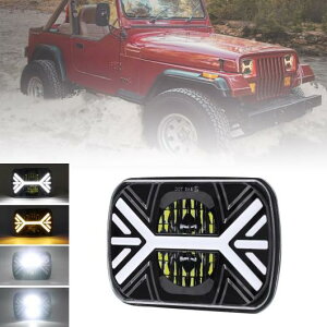 5X7 36W 9600LM LED XNGA tHOCg zCg  Ao[ ECJ[ Kp: W[v/JEEP `FL[/CHEROKEE XJ  tH[h/FORD E -V[Y/F -V[Y AL-RR-4365 AL Car parts