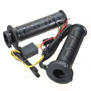 ユニバーサル 22mm 電動 ヒーテッド モールド オートバイ グリップ ATV ウォーマー ハンドルバー AL-RR-4920 AL Car parts