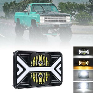 4X6 9600LM LED tHOCg 36W ECJ[ Kp: V{[/CHEVROLET K5/K10/K20/K30/C70/C4500/P40/P60/To[o K1500/K3500/W3500/W450 AL-RR-7057 AL Car parts
