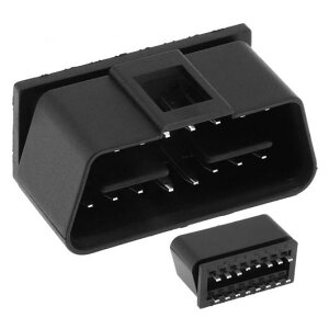 OBD-II 24V �X�N�G�A �z�[�� �u���b�N 16PIN �I�X �G�N�X�e���V���� �I�[�v�� �P�[�u�� �f�f �C���^�[�t�F�[�X �R�l�N�^ �v���O AL-RR-7671 AL Car parts