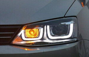 �w�b�h���C�g �K�p: VW �t�H���N�X���[�Q��/VOLKSWAGEN �W�F�b�^ 2012-15 LED �w�b�h�����v �f�C�^�C�������j���O���C�g DRL 4300K�`8000K 35W�E55W AP-ALH0087 Car parts